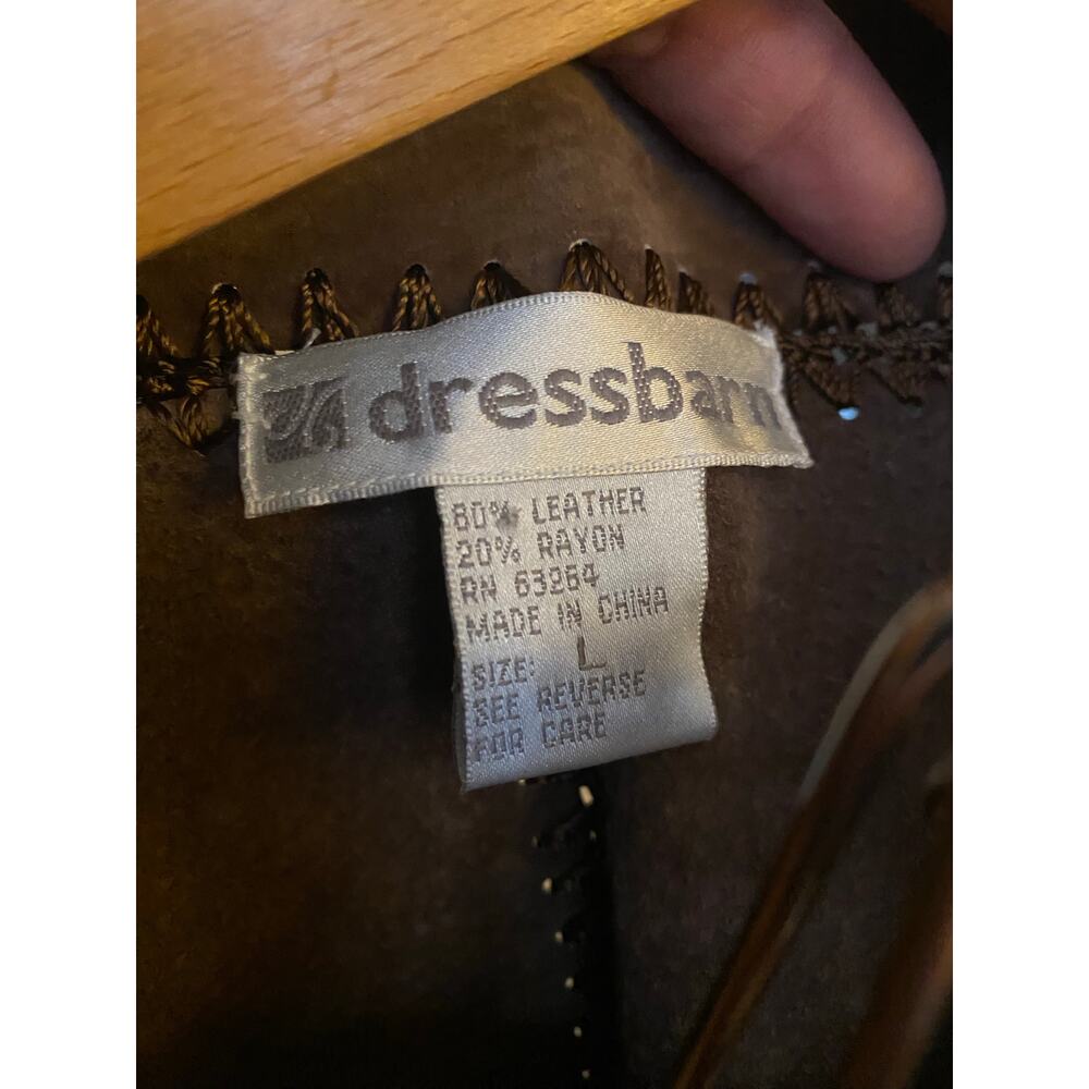 EUC Vintage Lightweight Leather Patchwork Jacket … - image 3